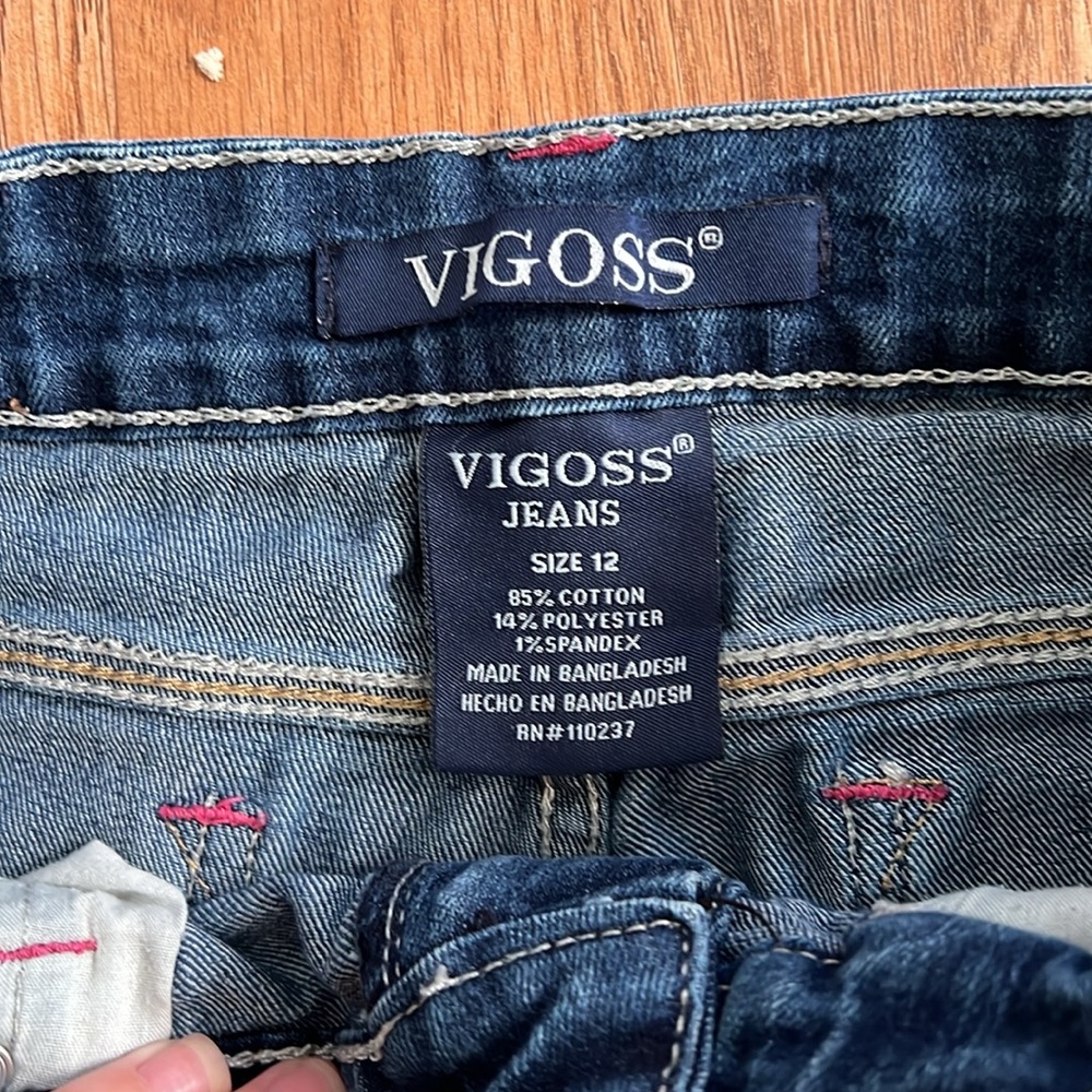 Vigoss Dark Blue Denim Shorts